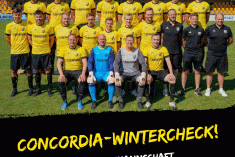 Concordia-Wintercheck: Zweite Herren!